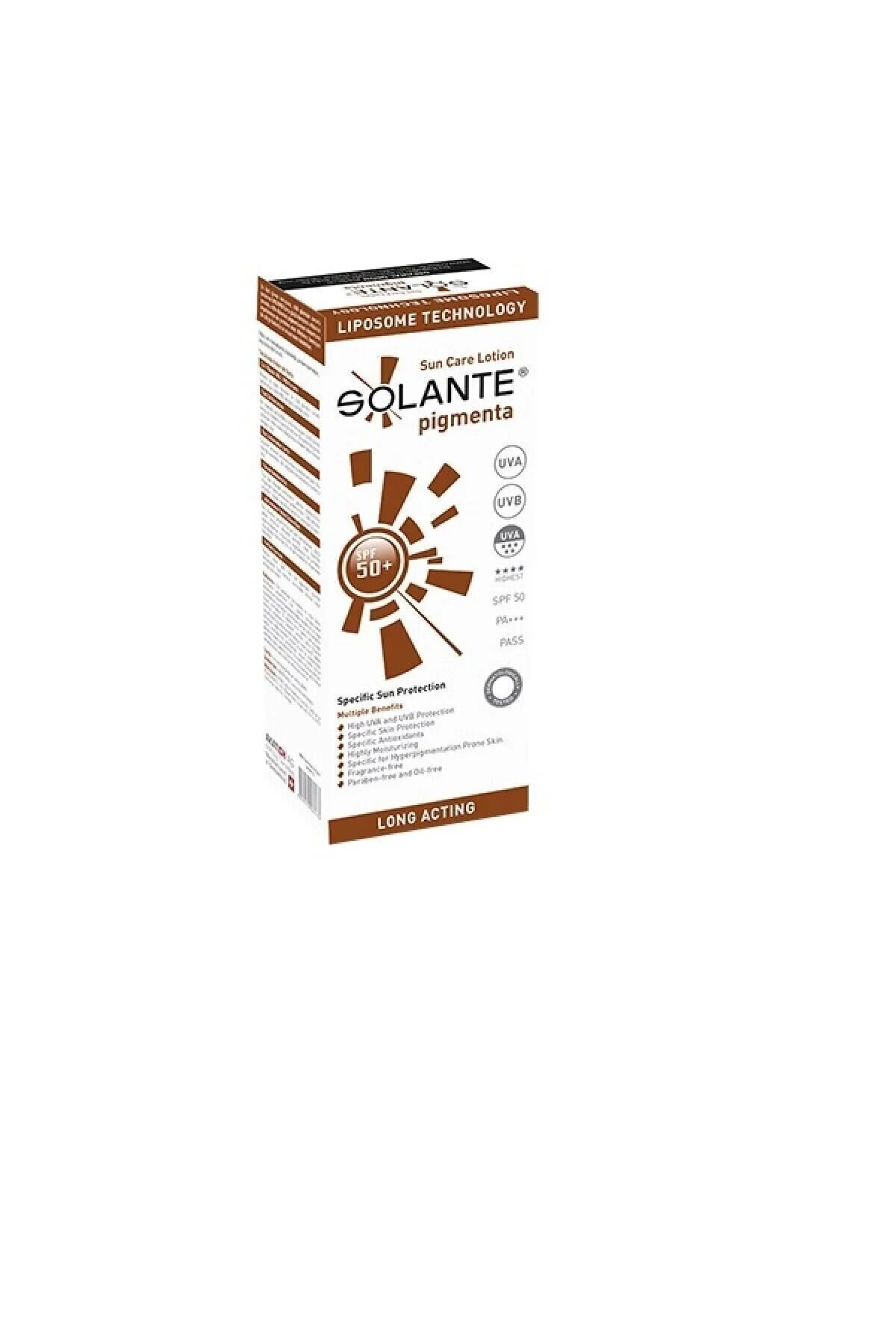 Solante Lekelenmeye Yatkın Ciltlere Özel Pigmenta Spf 50+" Güneş Kremleri ve Losyonları Fiyatı