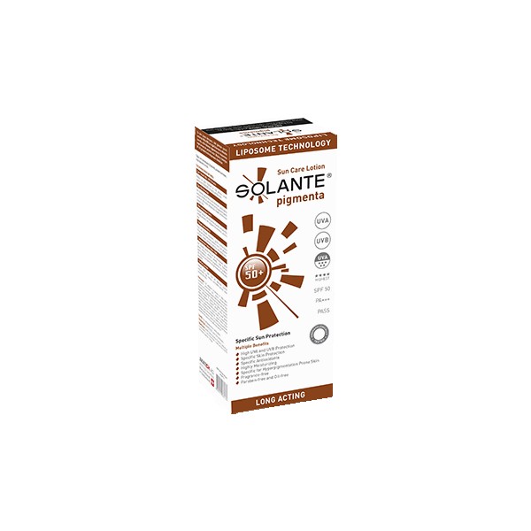 Solante Pigmenta 150 ml Güneş Koruma Kremi SPF 50 Hassas Cilt Dostu Geniş Spektrum Koruma Güneş Kremleri ve Losyonları Fiyatı