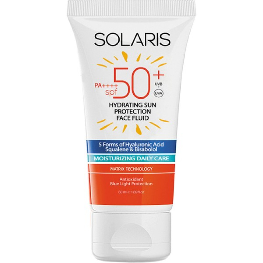 Solaris Tüm Cilt Tipleri İçin Nemlendirici Akışkan Güneş Kremi Spf 50+ 50 ml Güneş Kremleri ve Losyonları Fiyatı
