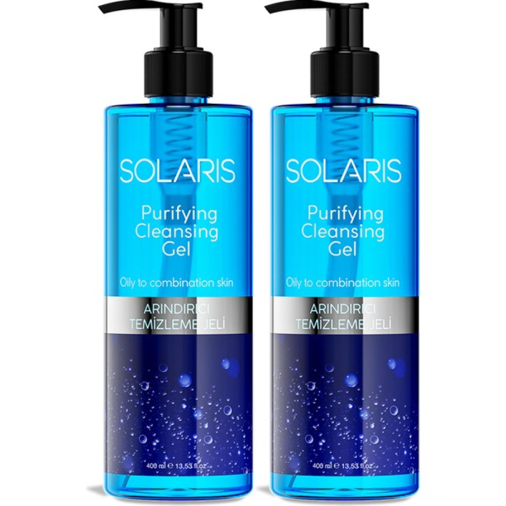 Solaris Yüz Temizleme Jeli Arındırıcı 400 ml x 2 Adet - Normal Oto Boyaları Fiyatı