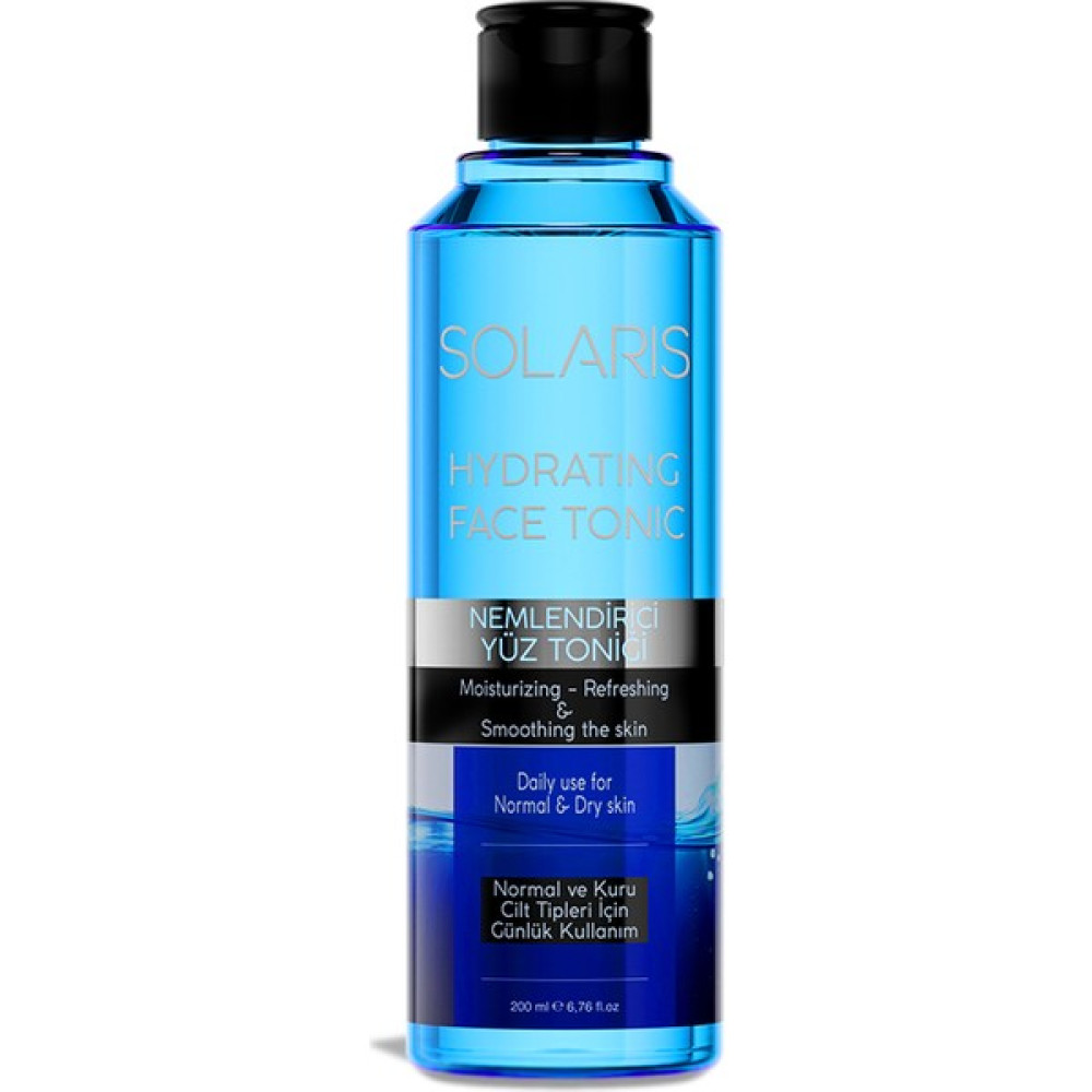 Solaris Yüz Temizleme Toniği Nemlendirici 200 ml Cilt Temizleme ve Peeling Fiyatı