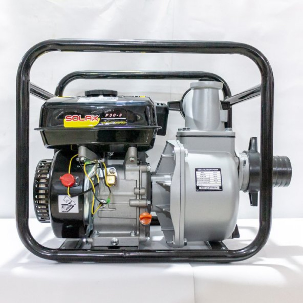 Solax P30-3 Benzinli 3 Su Motoru - 6.5 Hp Su Motoru Fiyatı
