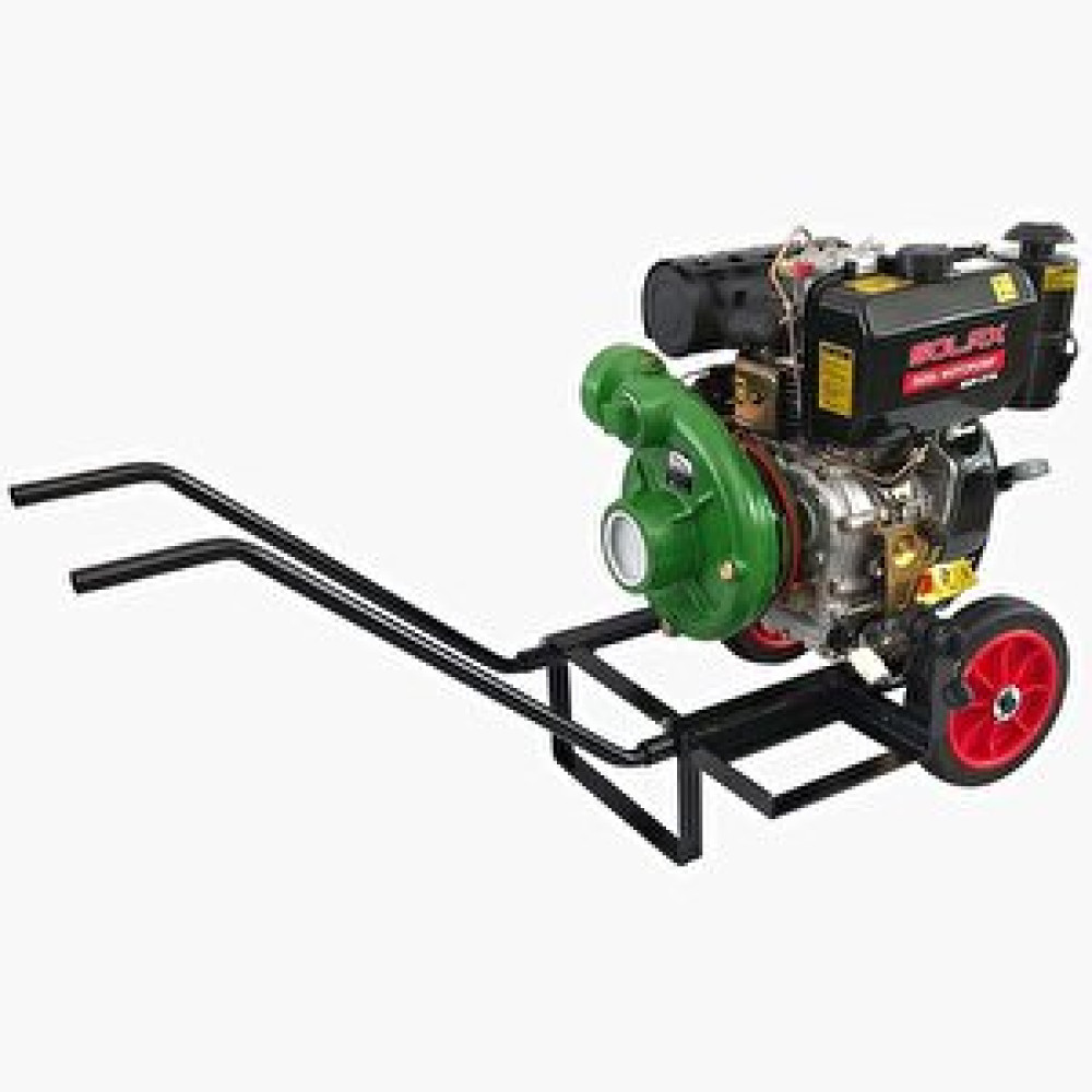 Solax Sdp-3yn Dizel 3 Yüksek Basınçlı Marşlı Su Motoru Tekerlekli 13 Hp Su Motoru Fiyatı