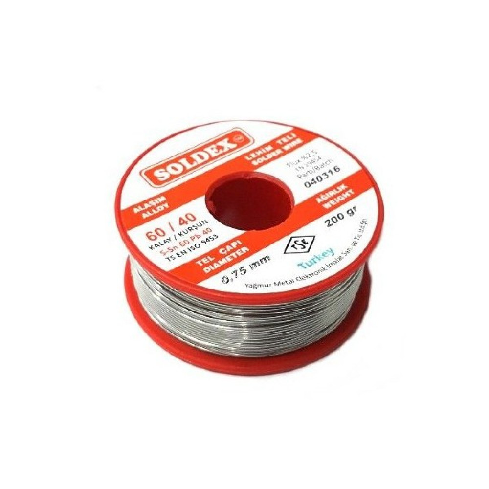 Soldex 200Gr 0,75Mm 60/40 Lehim Teli Oto Boyaları Fiyatı