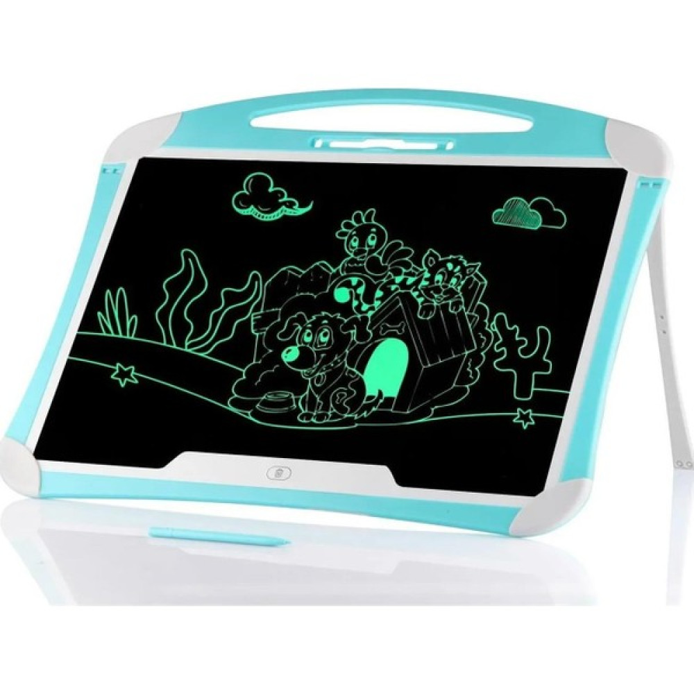 Sole 20 Inch, Kalemli LCD Dijital Çizim-Eğitim Yazı Tableti, Dijital Çizim Pedi-20 Inç, Mavi Eğitici Oyuncak Fiyatı