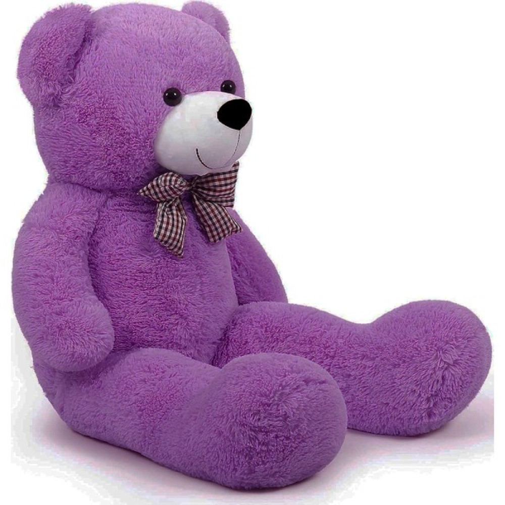 Sole 80 cm Papyonlu Sevimli Peluş Ayıcık - % 100 Yerli Pelüş Ayı... - Lila Peluş Oyuncaklar Fiyatı