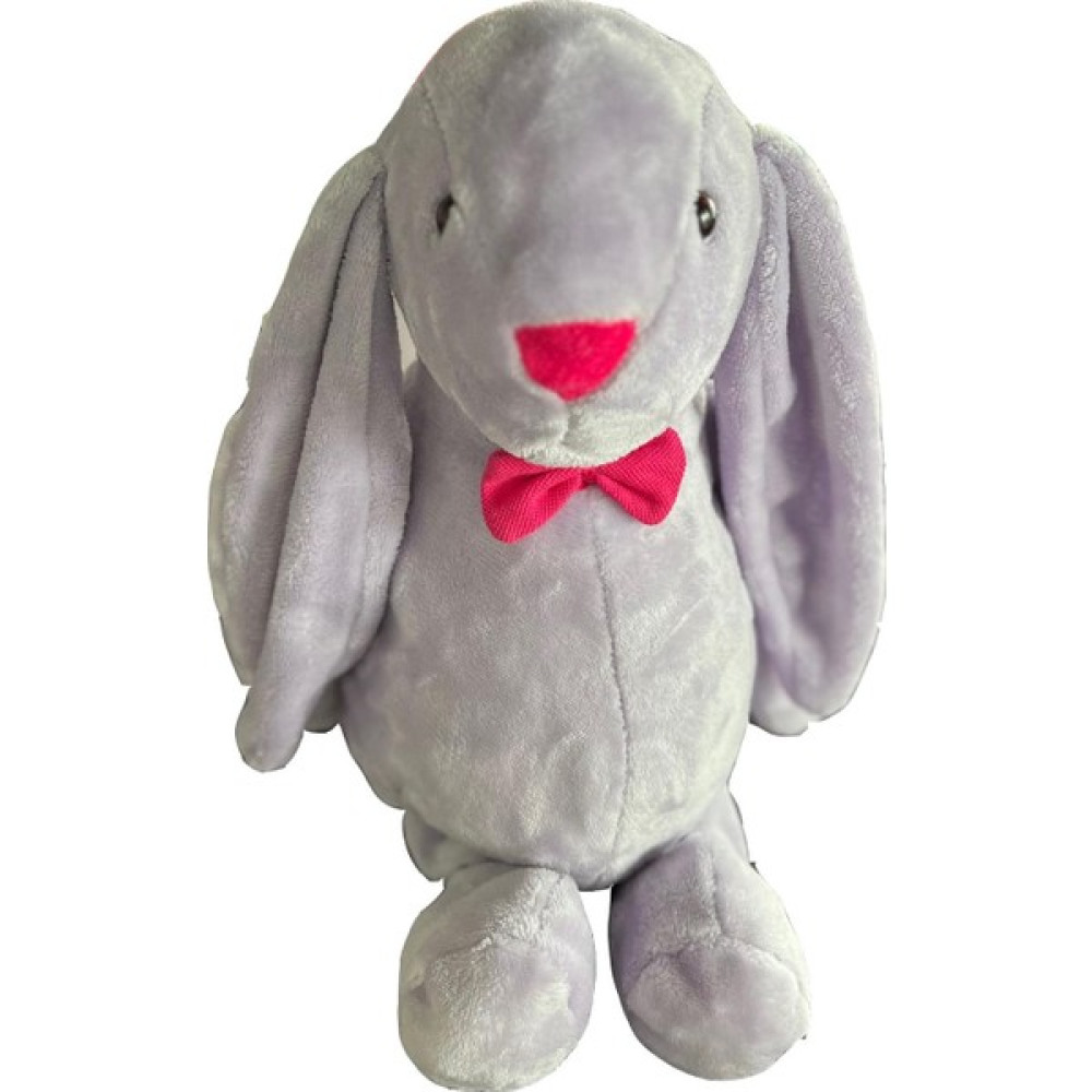 Sole Uyku Arkadaşım Papyonlu Uzun Kulak Bunny Peluş Tavşan 65 cm - Lila Bebek Oyuncakları Fiyatı