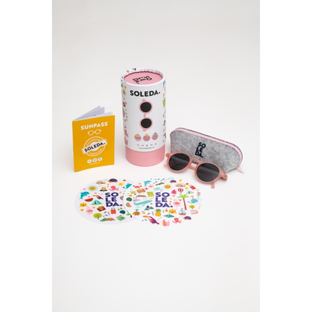 Soleda 3-6 Yaş Çocuk Güneş Gözlüğü - Candy Pink Çocuk Güneş Gözlükleri Fiyatı