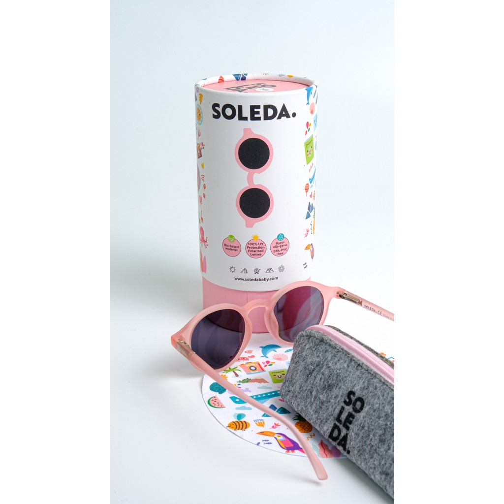 Soleda 3-6 Yaş Çocuk Güneş Gözlüğü - Candy Pink Güneş Gözlükleri Fiyatı