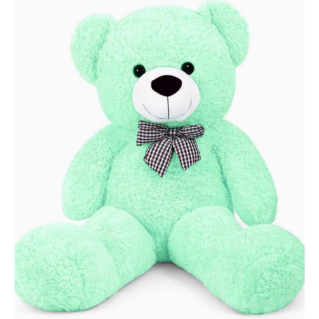 solemia 80 cm Papyonlu Peluş Ayıcık - % 100 Yerli Ürün - Turkuaz Anne Bebek Oyuncak Fiyatı
