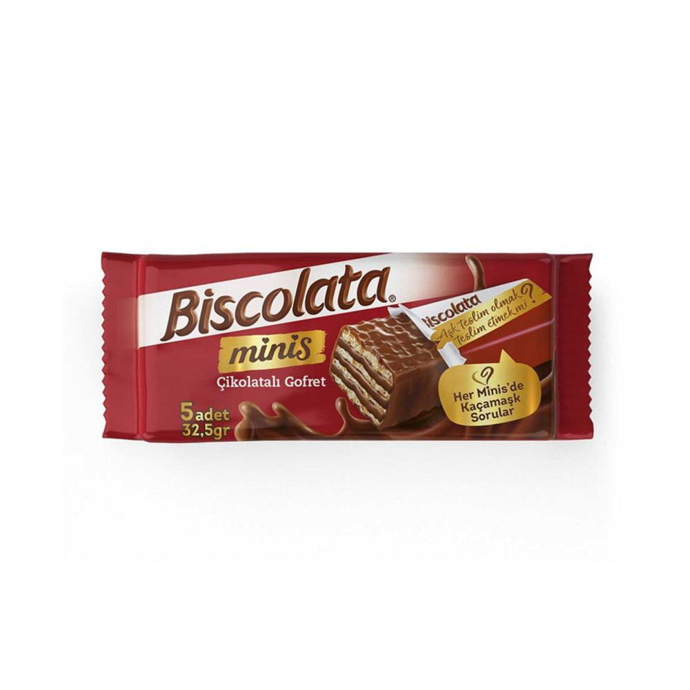Şölen Biscolata Minis Çikolatalı Gofret 32,5 gr Çikolata ve Gofret Fiyatı