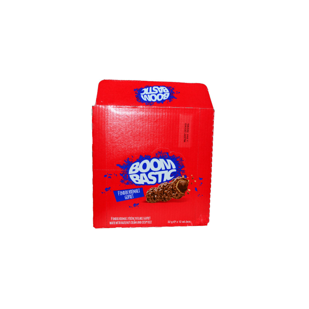 Şölen Boombastic Pirinç Patlaklı Fındık Kremalı Gofret 32 gr
