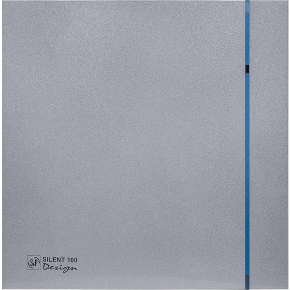 Soler&Palau Silent 100 Chz Silver Design Soler Palau Banyo Aspiratör Havalandırma Fanı Nem Sensör Zaman Ayar Debi 85 M3 Dekoratif Banyolar Tasarruf... Aspiratörler Fiyatı