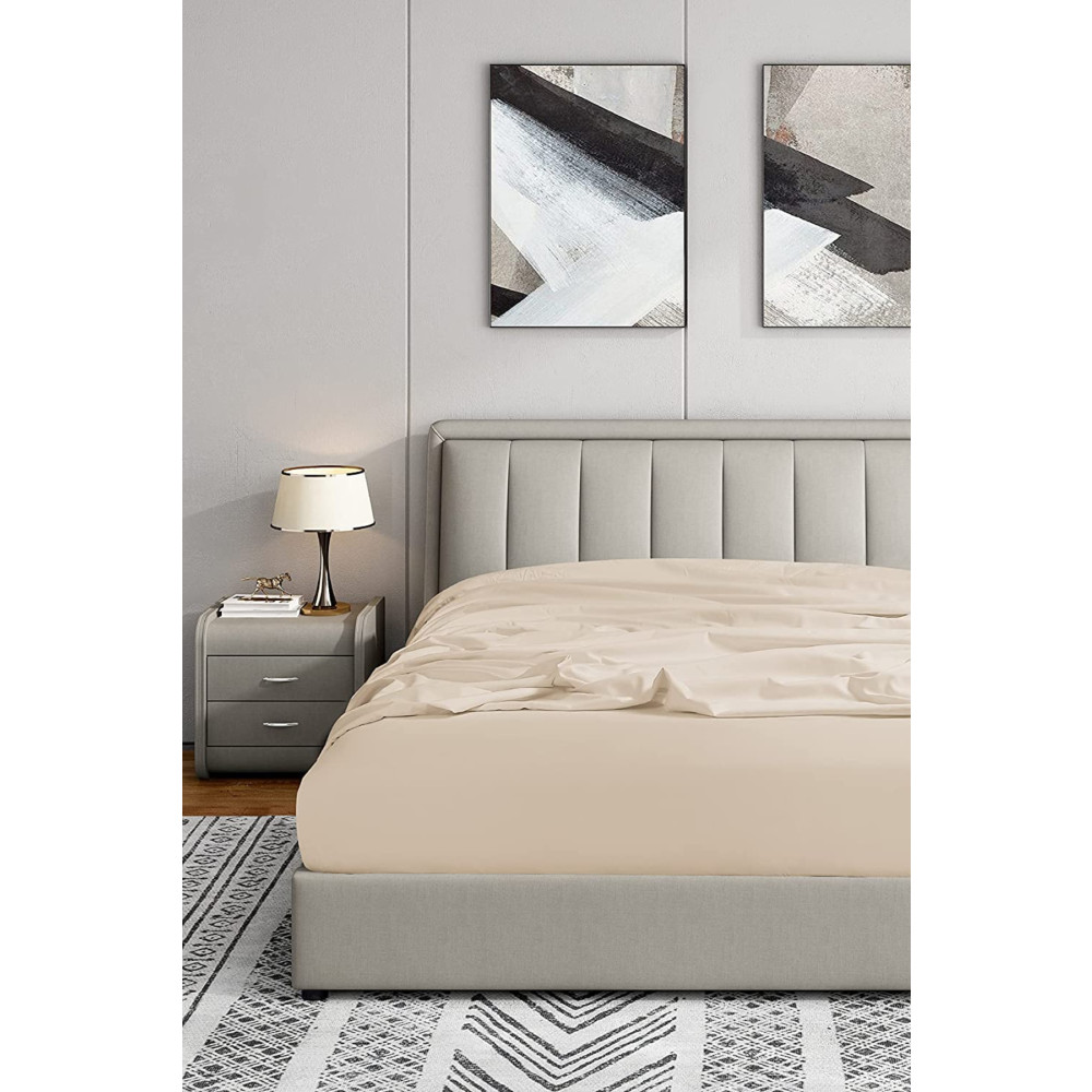 Soley | Jersey | %100 Doğal Pamuklu Tek / Çift Kişilik Lastikli Çarşaf 180 x 200 Beden Çarşaf Fiyatı