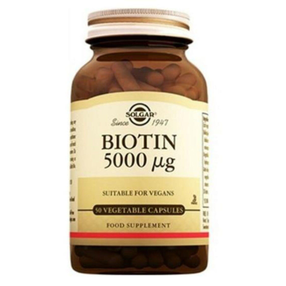 Solgar Biotin 5000 Mcg 50 Kapsül Sağlık / Diyet Fiyatı