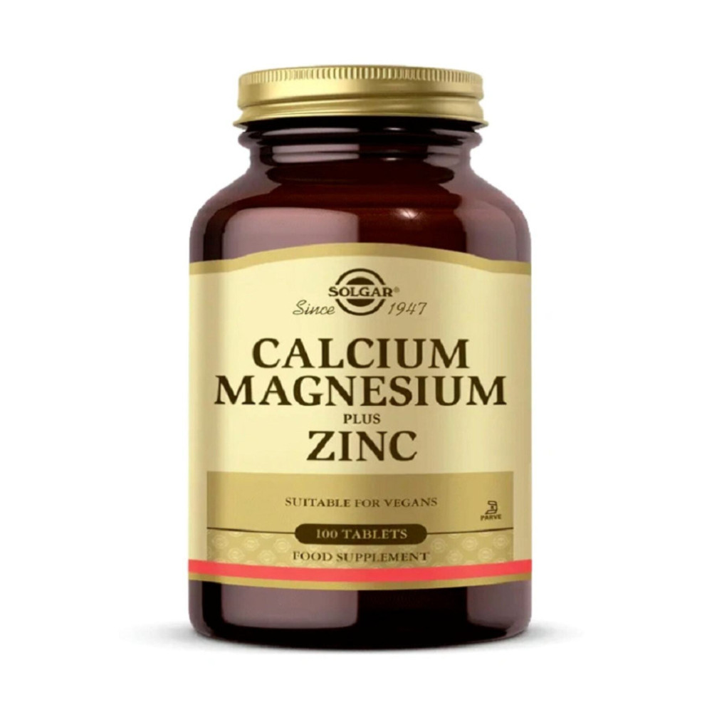 Solgar Calcium Magnesium Plus Zinc 100 Tablet(kalsiyum Magnesyum Magnezyum Plas Zink) Sağlık / Diyet Fiyatı