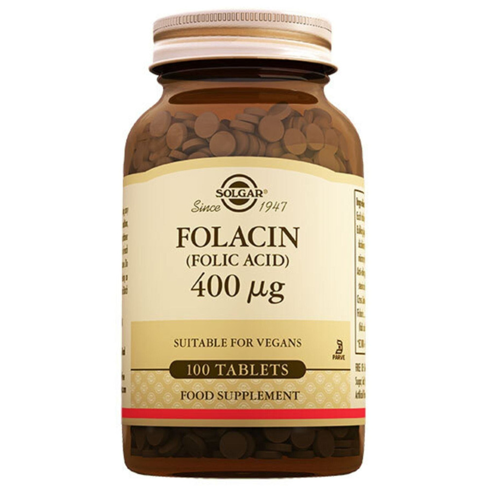 Solgar Folic Acid (folacin) 400 Mcg 100 Tablet (folik Asit ) Sağlık / Diyet Fiyatı