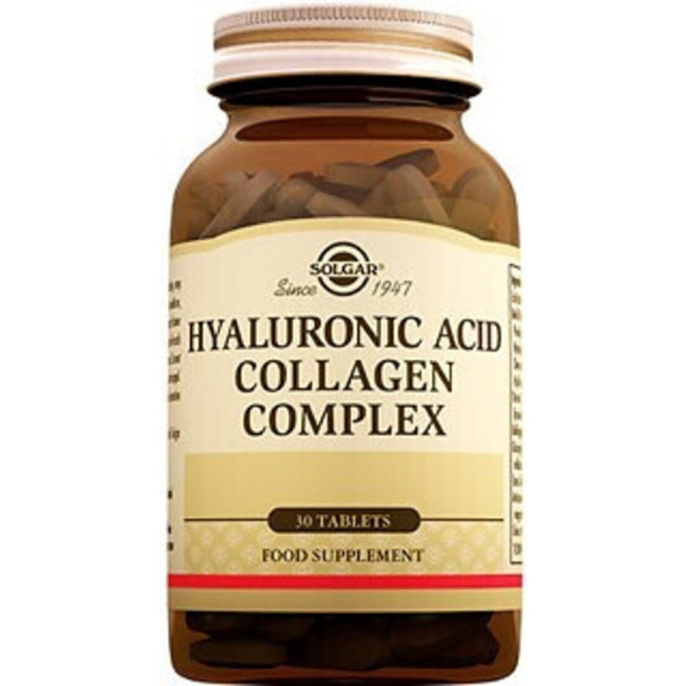 Solgar Hyaluronic Acid Collagen Complex 30 Tablet (hiyaluronik Asid Kolajen Kompleks) Sağlık Fiyatı
