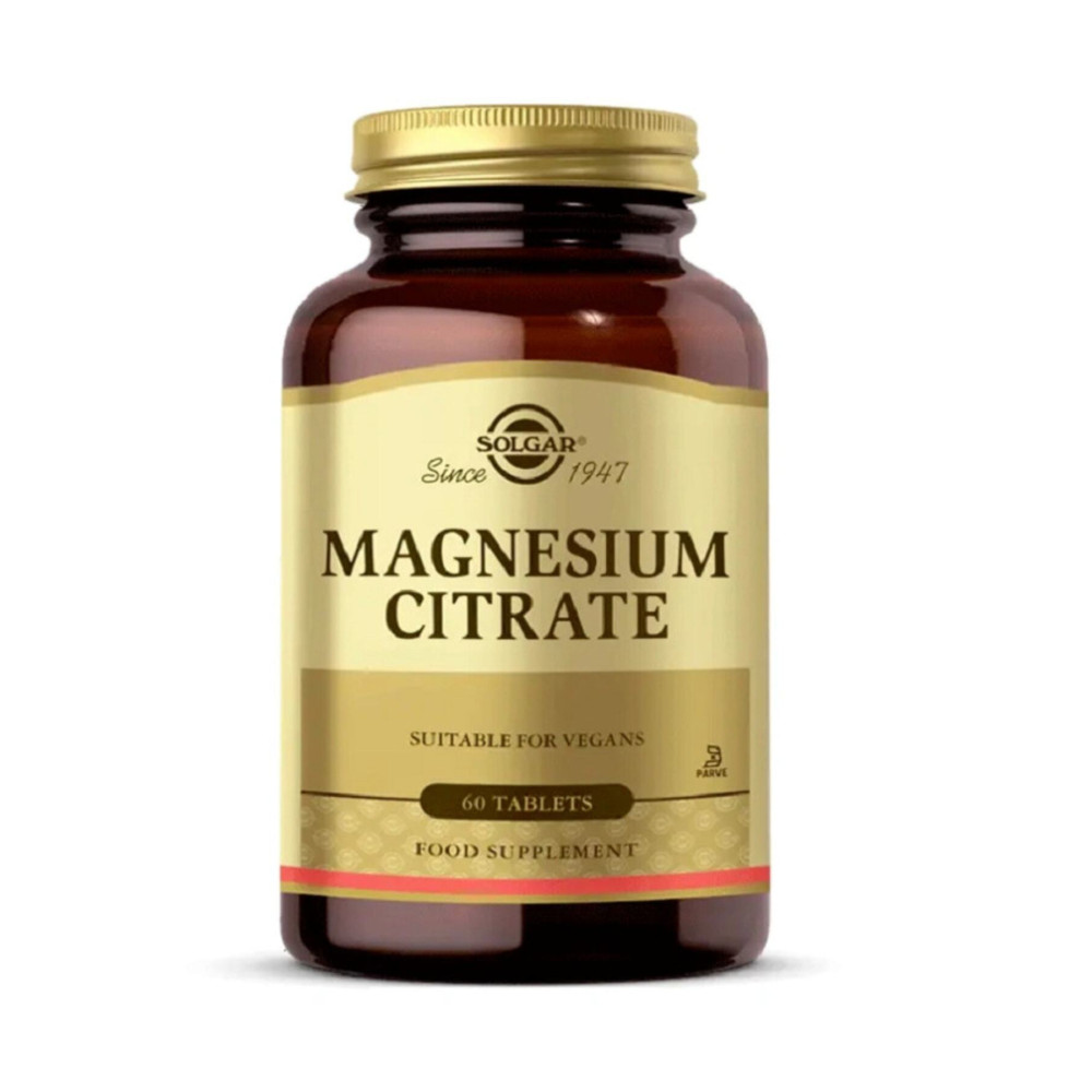 Solgar Magnesium Citrate 200 Mg 60 Tablet (MAGNEZYUM MAGNESYUM SİTRAT Sağlık / Diyet Fiyatı
