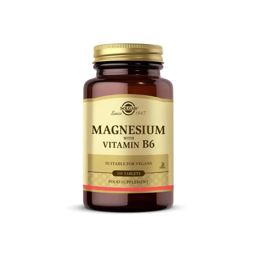 Solgar Magnesium With Vitamin B6 100 Tablet Sağlık / Diyet Fiyatı
