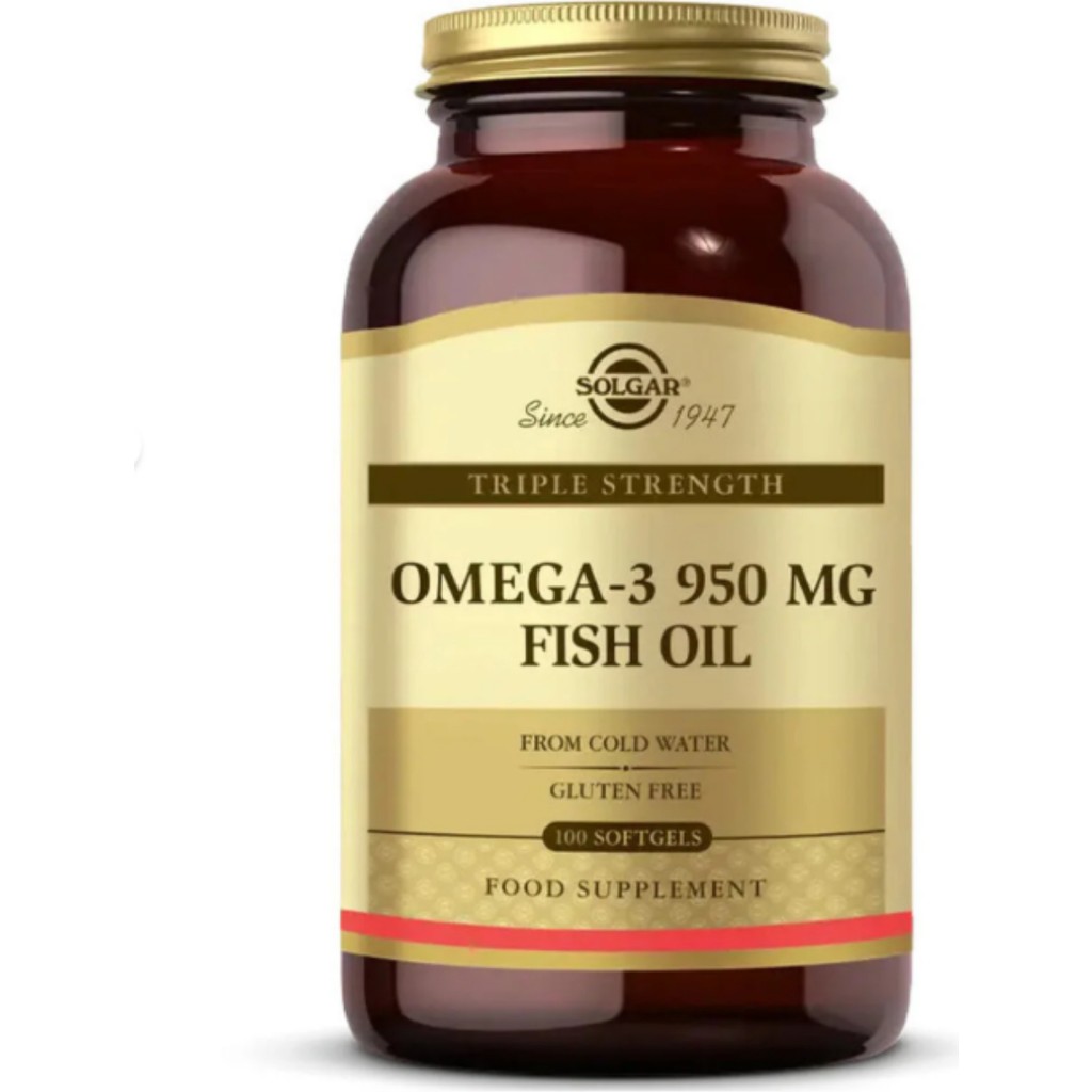 Solgar Omega 3 950 Mg 100 Softgels Balık Yağı Balık Yağı / Omega 3 - 6 - 9 Fiyatı