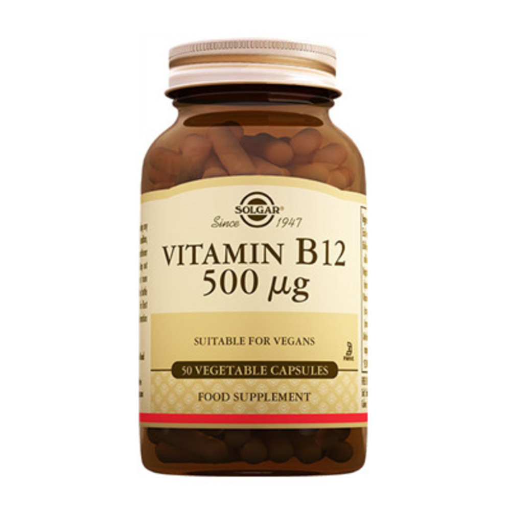 Solgar Vitamin B-12 500 Mg 50 Kapsül Sağlık / Diyet Fiyatı