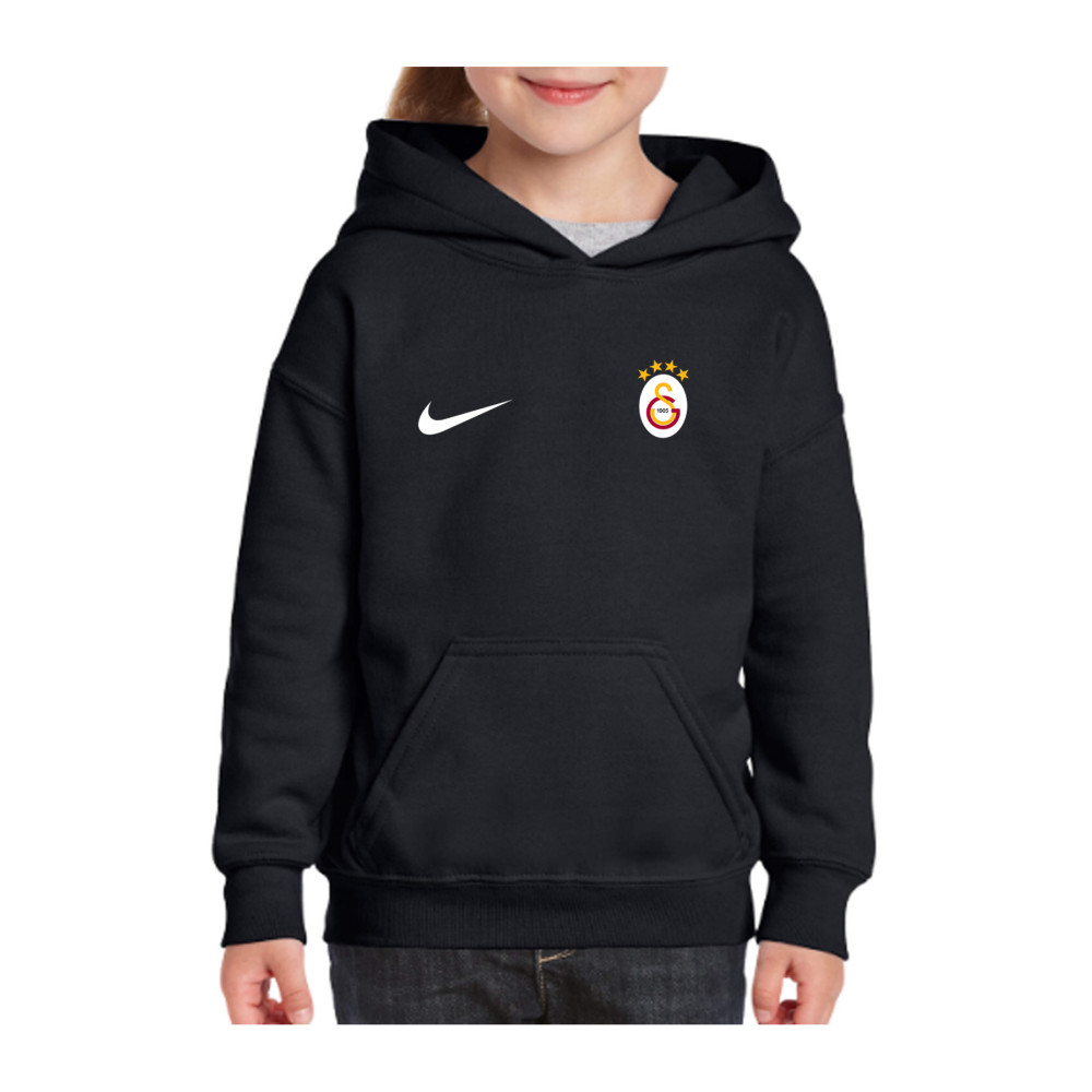 SOLGY Kapüşonlu Çocuk Oversize Sweatshirt Futbol Takımı Logo Baskılı Kapüşonlu-çocuk 16 Beden Bayan Sweatshirt Fiyatı