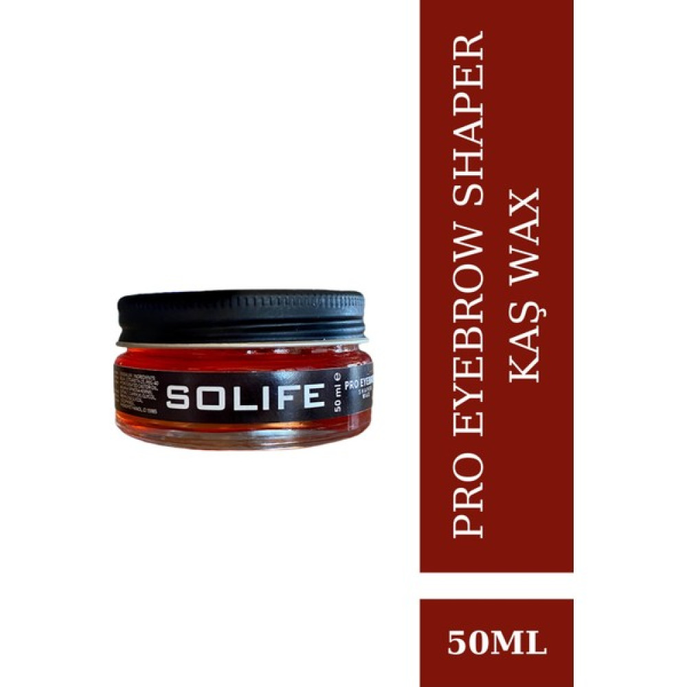 Solife Eyebrow Pro Shaper Wax Kaş Şekillendirici Wax 50 ml Makyaj Ürünleri Fiyatı
