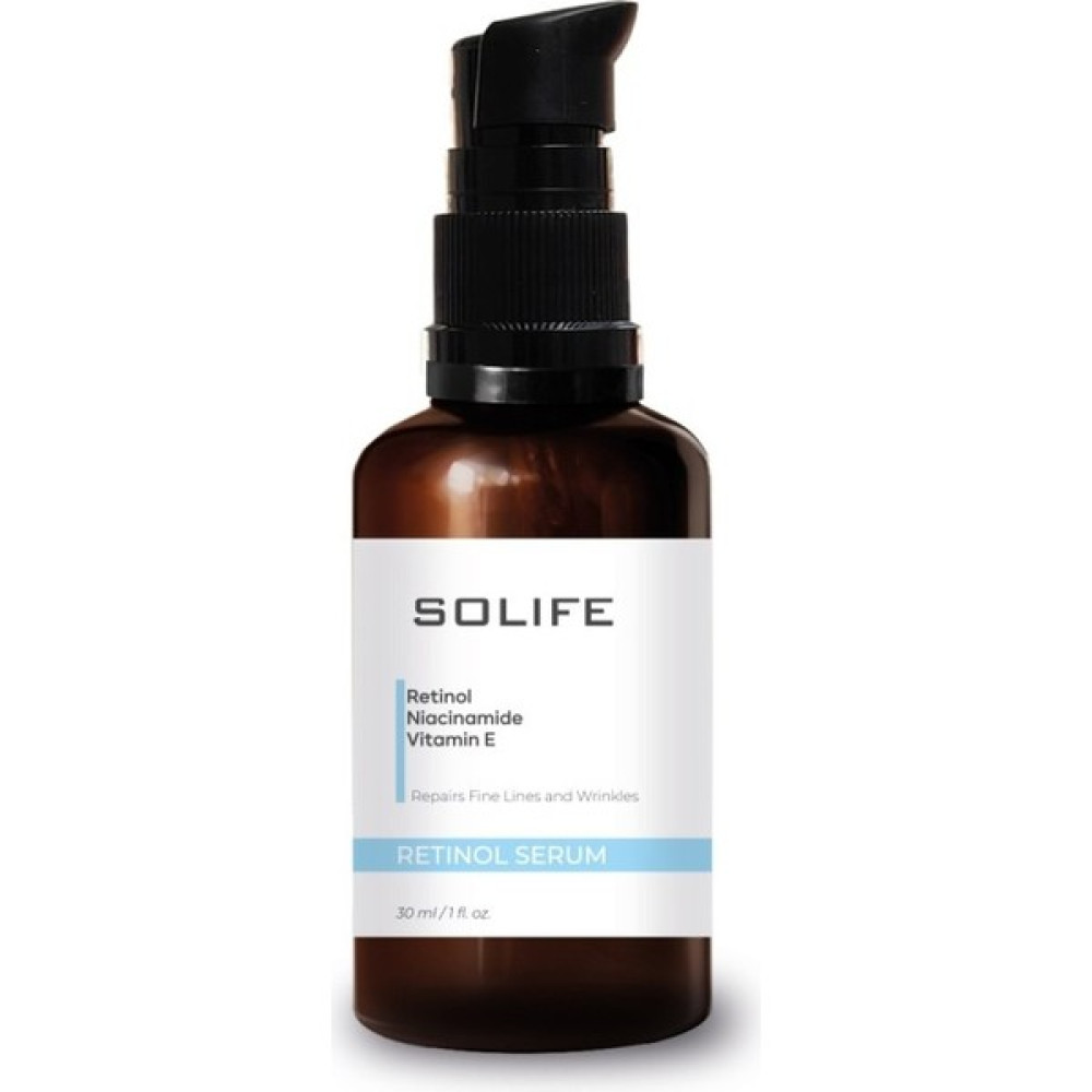 Solife Retinol Serum Onarıcı Besleyici 30ML Anti-Aging / Yaşlanma Karşıtı Fiyatı