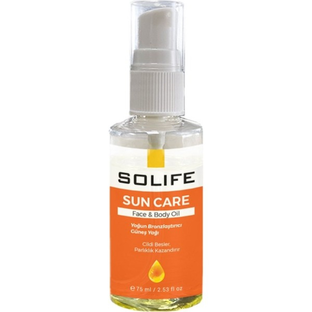 Solife Sun Care Yoğun Bronzlaştırıcı Güneş Yağı 75 ml Oto Boyaları Fiyatı