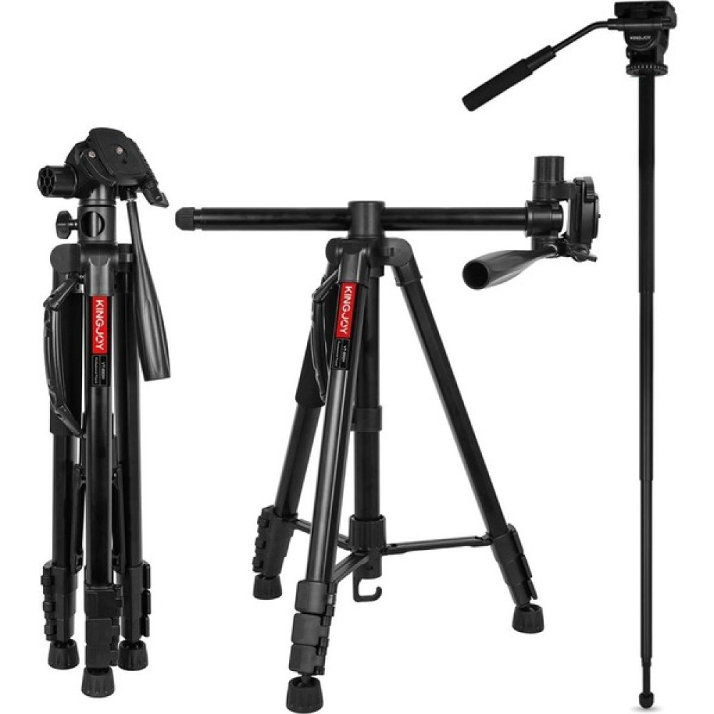 Soligor Kıngjoy VT-890H Aluminum Alloy Tripod Professional Tripodlar Fiyatı