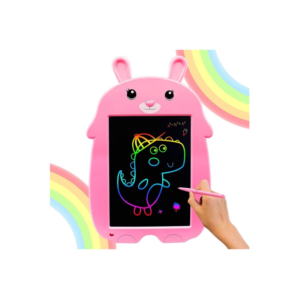 SolinpaTech Pembe 9 Inç Tavşan Renkli Ekran Lcd Çizim Yazı Tableti Digital Kalemli Grafik Yazma Eğitim Tahtası Grafik Tabletler Fiyatı