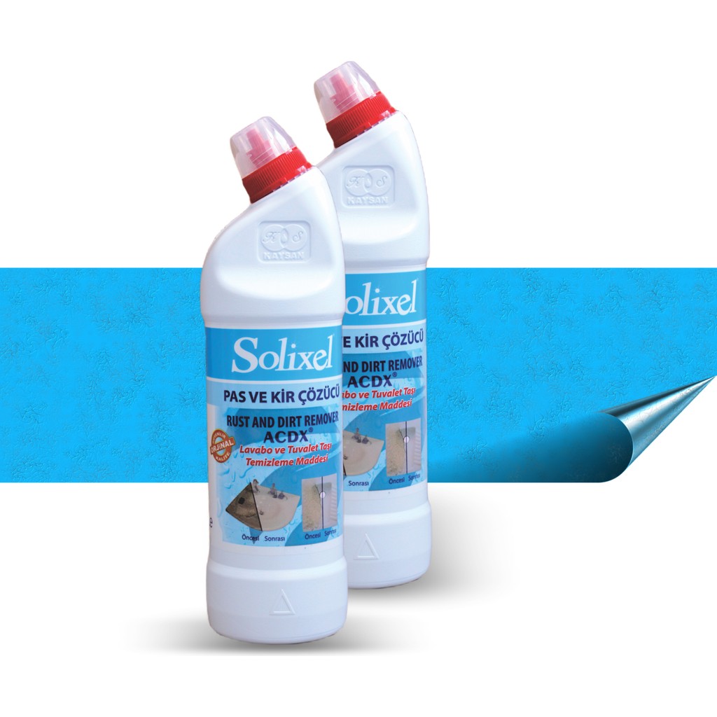 Solixel Acdx Pas ve Kir Sökücü 950 ml 2x Temizlik Malzemeleri Fiyatı