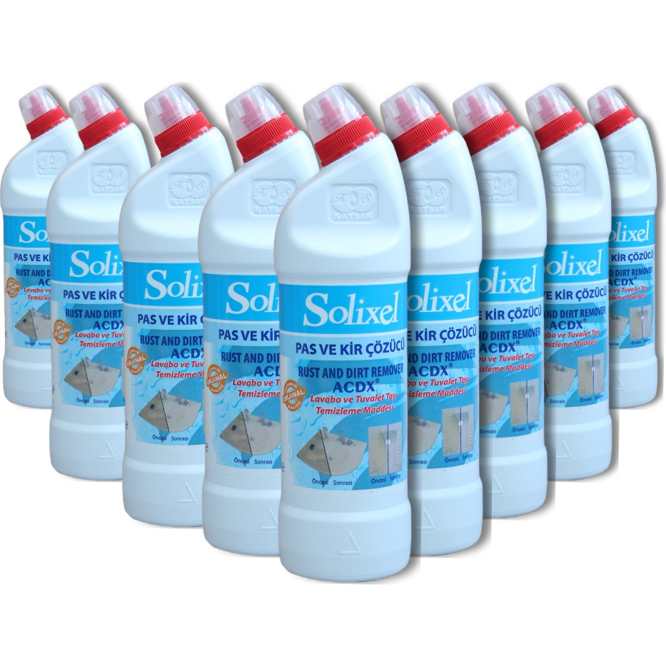Solixel Pas ve Kir Çözücü 950ML * 9 Adet Süper Paket Diğer Fiyatı