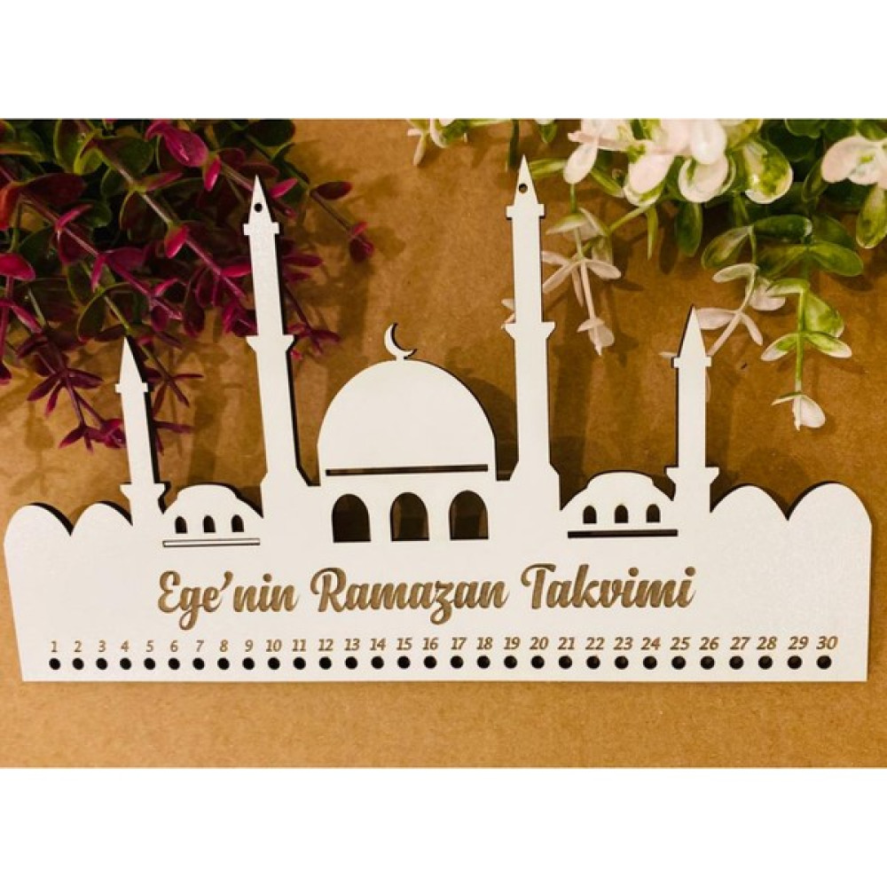 Solmaz Isme Özel Ramazan Takvimi Ahşap 30 x 18 cm Oyuncak Fiyatı