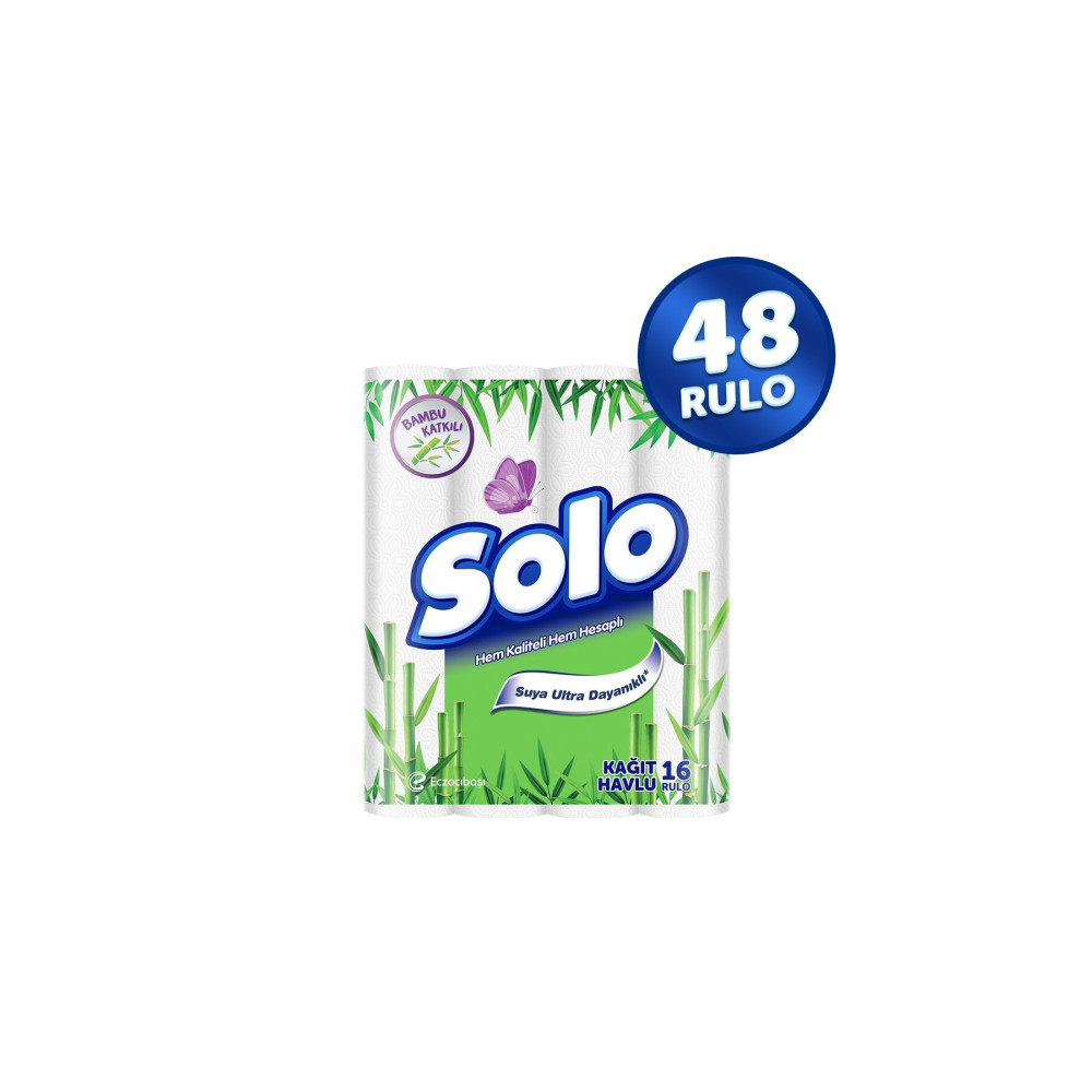Solo Kağıt Havlu Bambu Katkılı 48li Kağıt Havlu Fiyatı