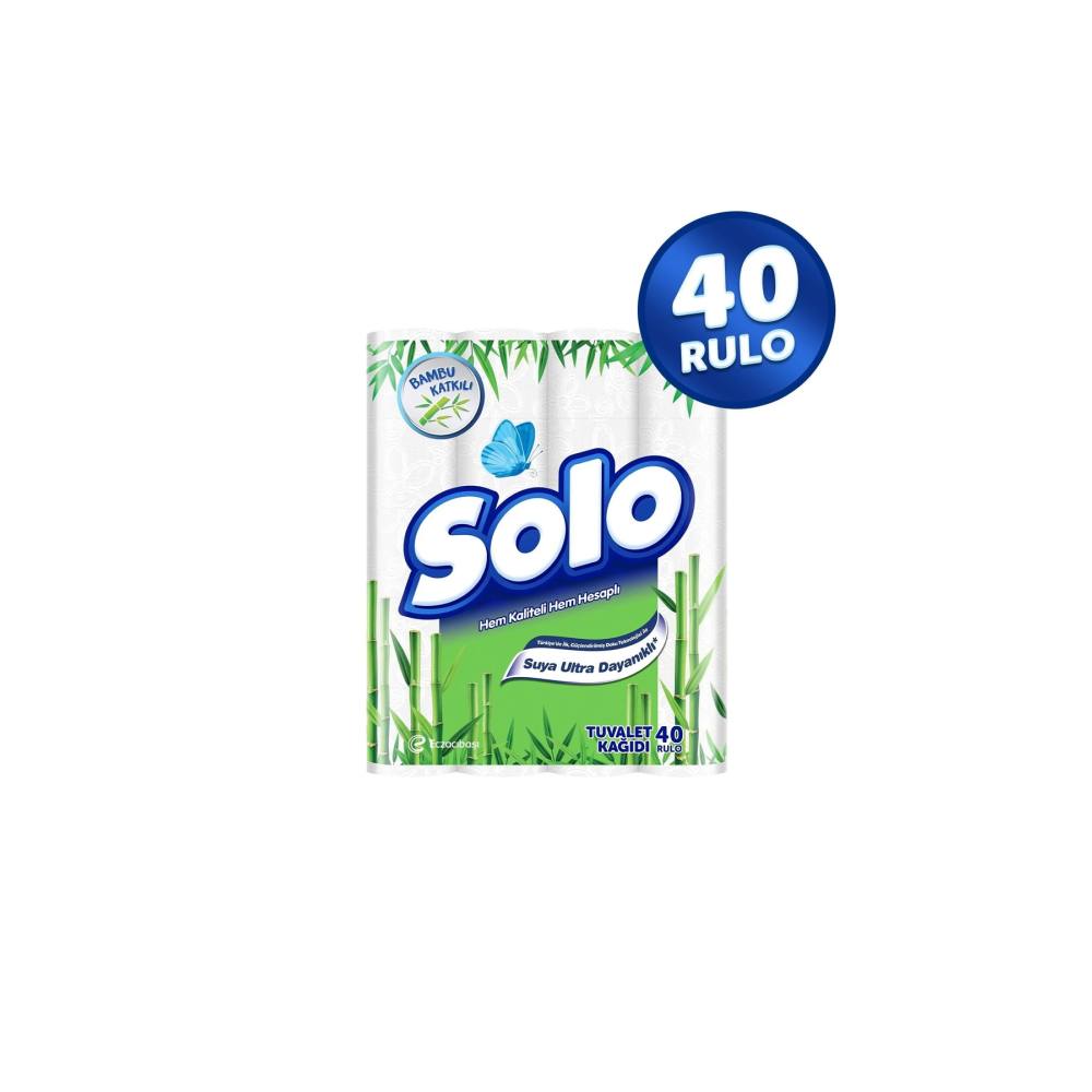 Solo Tuvalet Kağıdı Bambu Katkılı 40lı Tuvalet Kağıdı Fiyatı