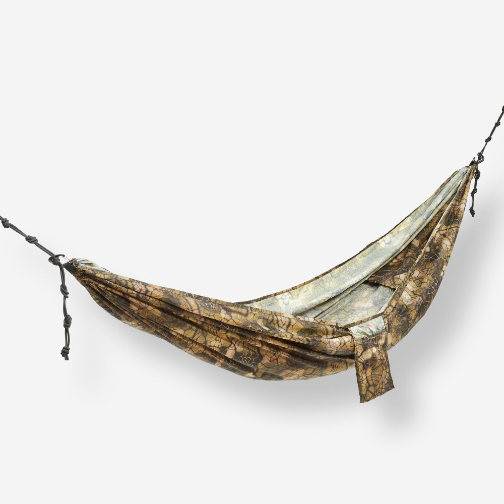 Solognac Bushcraft Bez Hamak - 1 Kişilik - Furtiv Kamuflaj Deseni Diğer Spor Ürünleri Fiyatı
