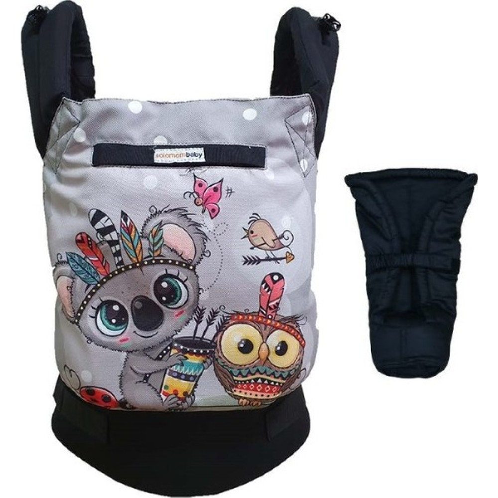 Solomombaby Gri Koala Ergonomik Kanguru (0-4 Yaş) Bebek Arabası ve Pusetler Fiyatı