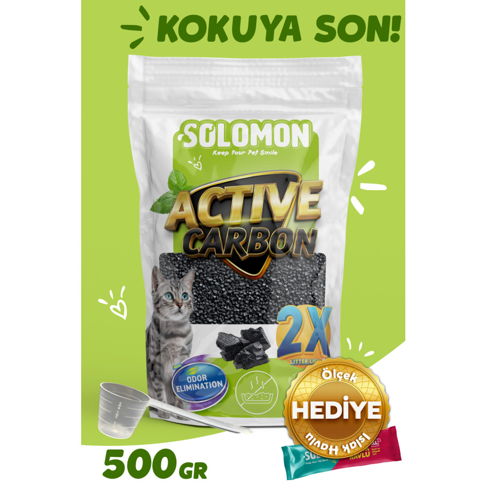 Solomon Kedi Kumu Koku Giderici 500 GR Evcil Hayvan Ürünleri Fiyatı
