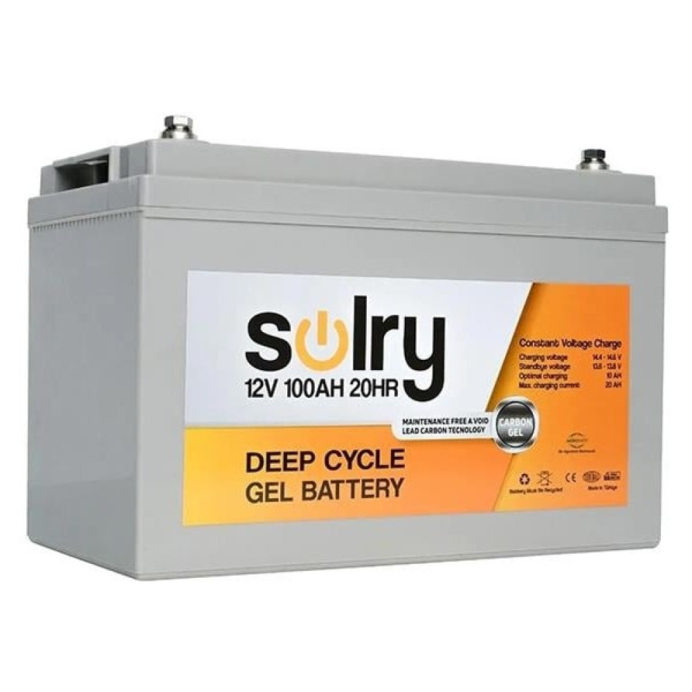 Solry 100AH Jel Akü 12V Oto Boyaları Fiyatı