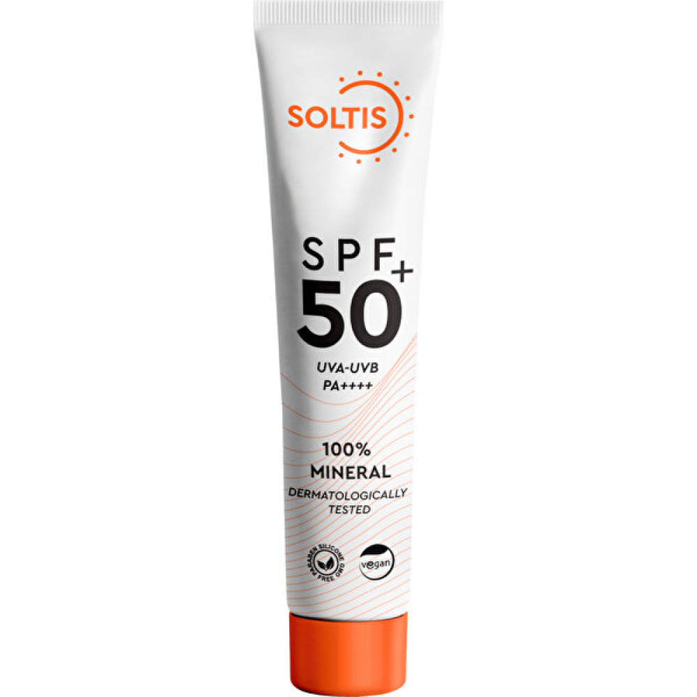 Soltis % 100 Mineral Güneş Koruyucu Krem SPF50+ PA++++, 50 ml Güneş Kremleri ve Losyonları Fiyatı