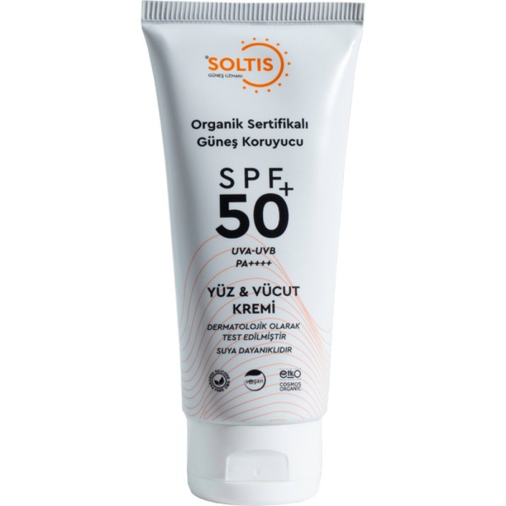 Soltis % 100 Mineral Güneş Koruyucu Krem Yüz & Vücut SPF50+ Pa++++, 100 ml Güneş Kremleri ve Losyonları Fiyatı