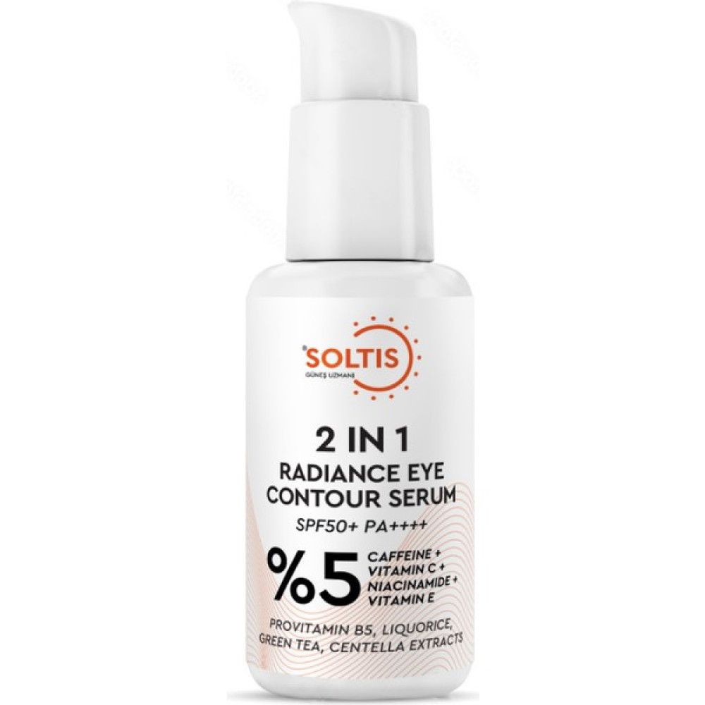 Soltis Koyu Halka ve Torbalanma Karşıtı Kafein Göz Çevresi Bakım SERUMU SPF50+ PA++++, 30 ml Göz Kremi Fiyatı