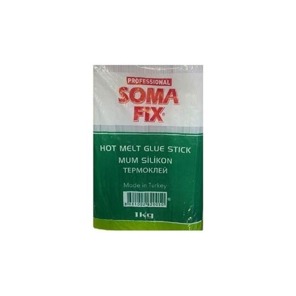 Somafix 1 kg Somafix Kalın Şeffaf Mum Silikon - 1 Adet Diğer Fiyatı