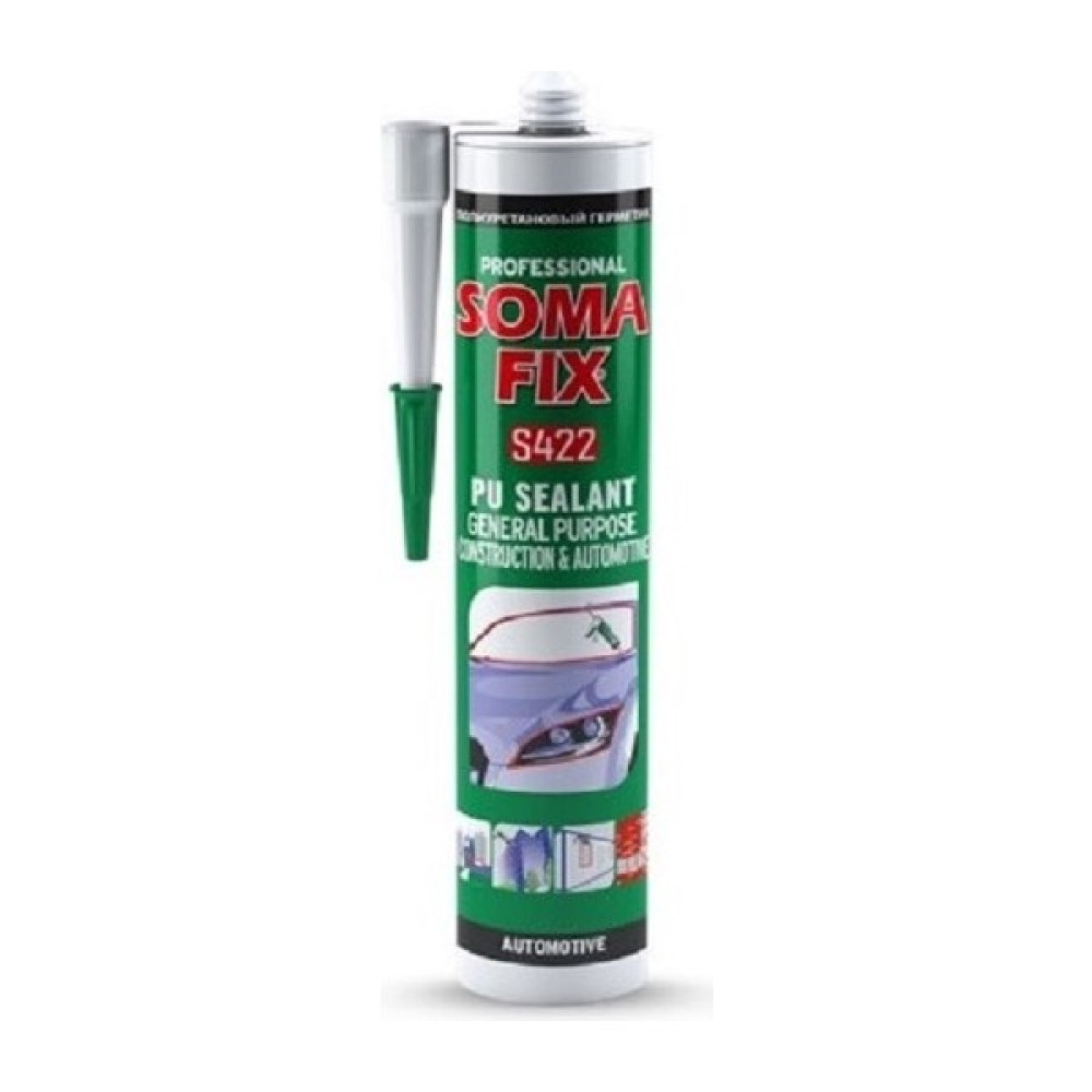 Somafix 280 ml Siyah Poliüretan Mastik Dış Cephe Oto Cam Kaporta Pu Mastik Yapıştırıcısı - PU Mastik/siyah Nalburiye & Hırdavat Fiyatı