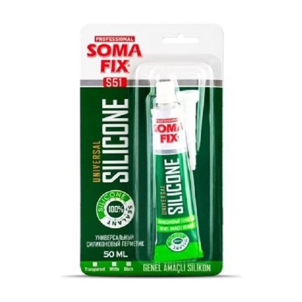 Somafix 50 ml Siyah Tüp Silikon Diğer Fiyatı