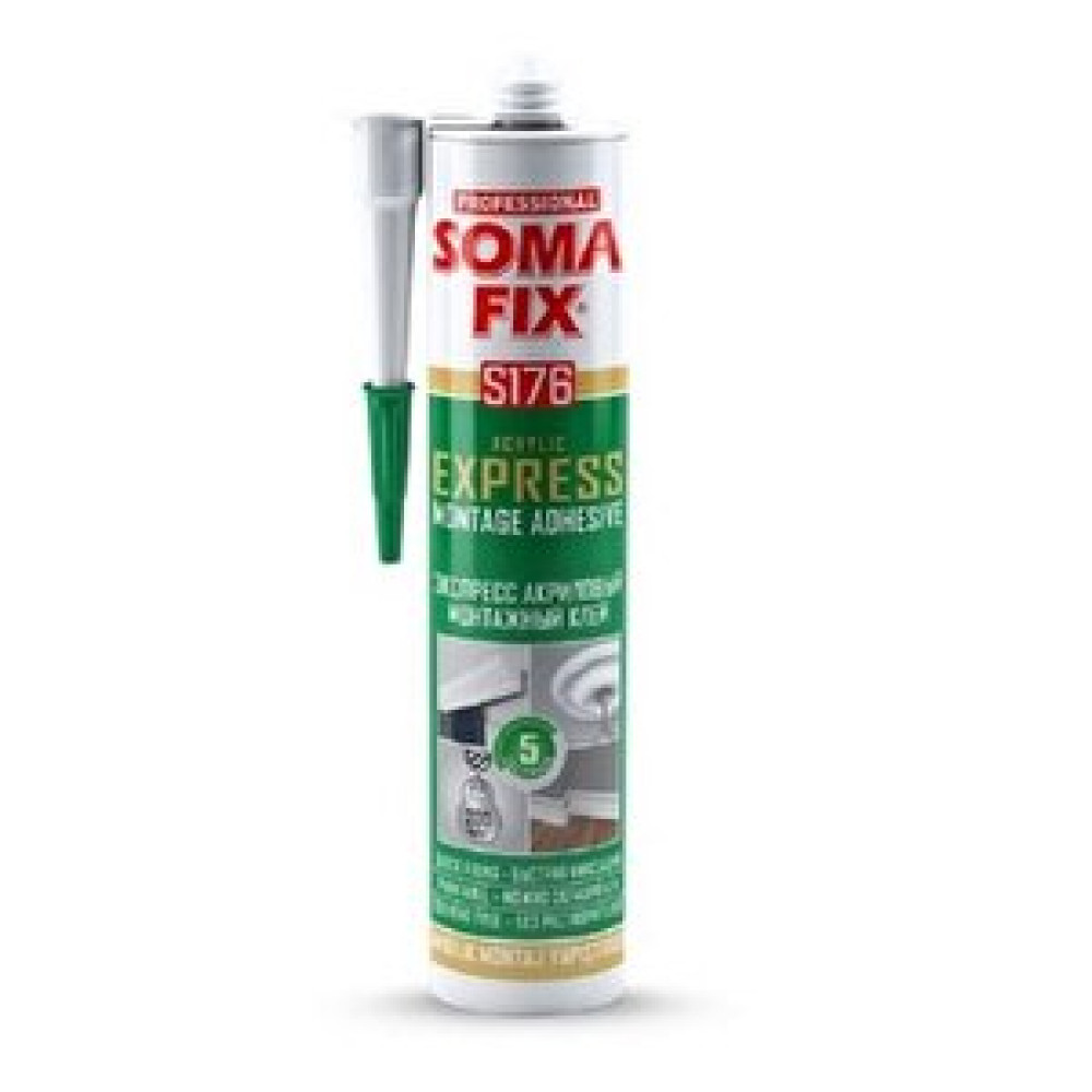 Somafix Beyaz Expres Montaj Kartonpiyer Yapıştırıcısı 310 Ml Yapı Kimyasalları & Yapıştırıcılar Fiyatı