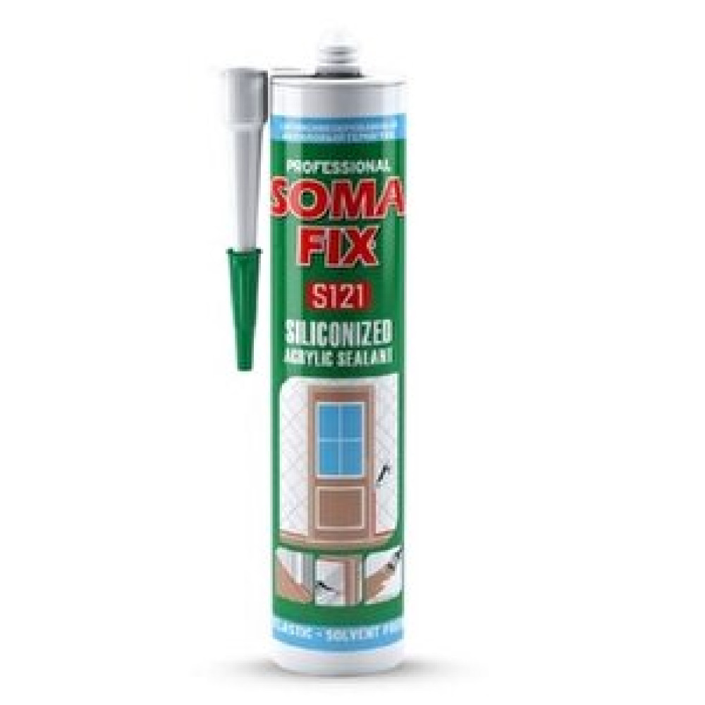 Somafix Beyaz Silikonize Mastik 310 Ml Beyaz 2 Yapı Kimyasalları & Yapıştırıcılar Fiyatı