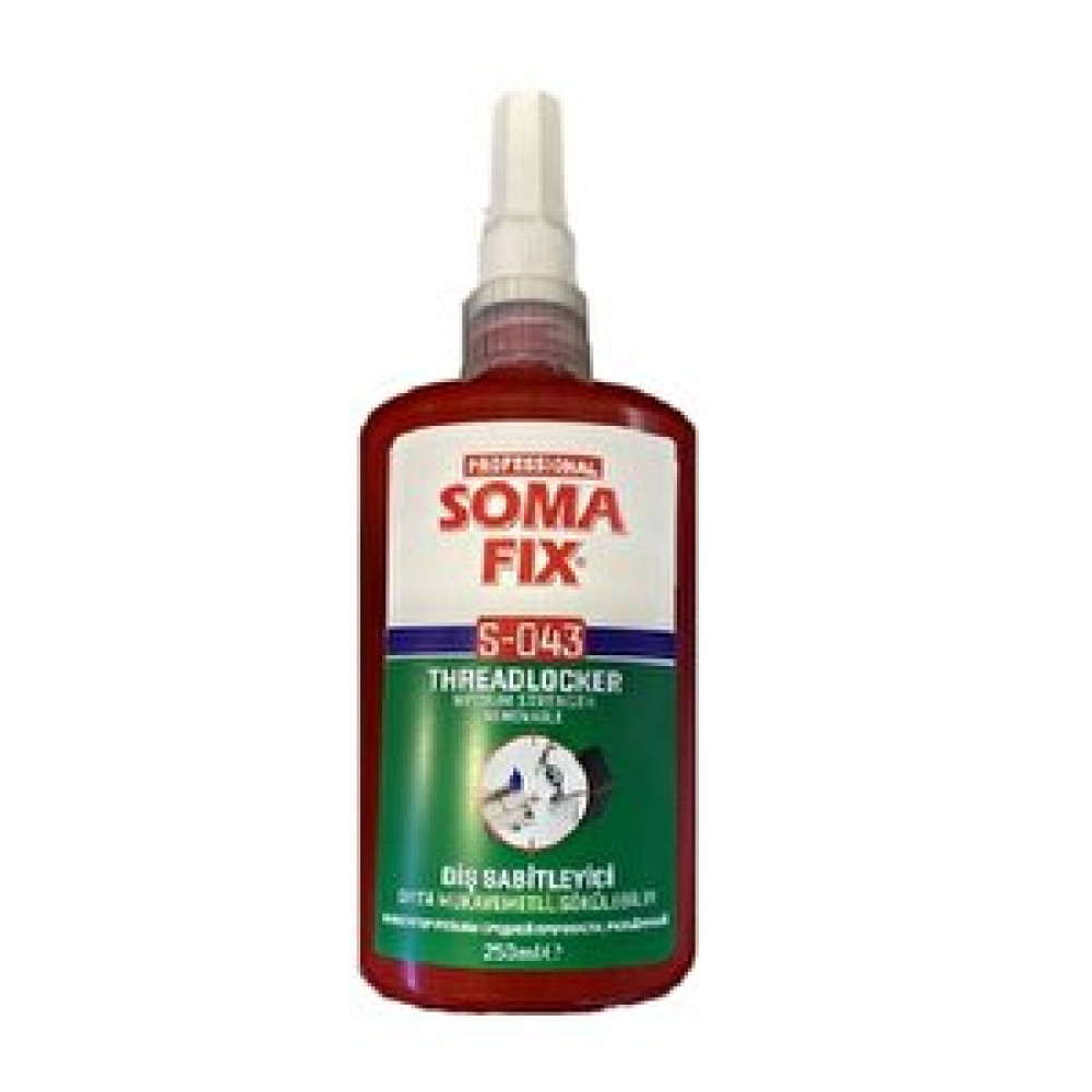Somafix Civata Diş Sabitleyici Orta Mukavemetli Sökülebilir 250 Ml Mavi Yapıştırıcı Fiyatı